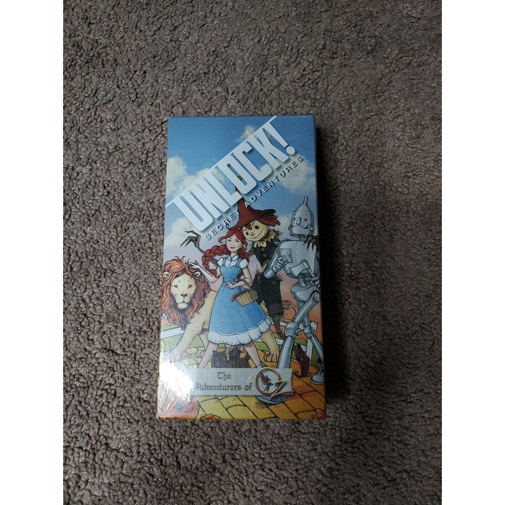 Unlock! Secret Adventures: The Adventures of Oz Card Game Complete Escape Room